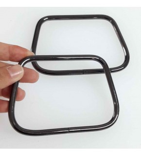 Çanta Aksesuar 11X8 Cm Füme Renk Metal Çanta Sapı