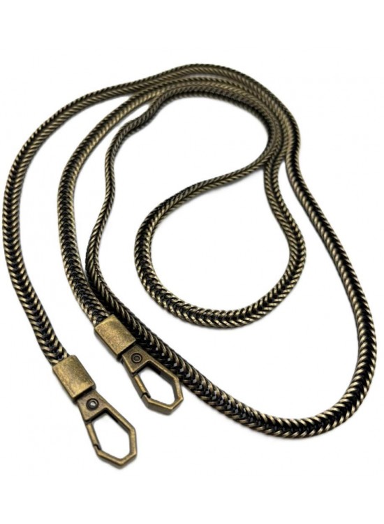 Çanta Aksesuar 120 cm Antik Renk Kancalı Çanta Zinciri Çanta Aksesuar 120 cm Antik Renk Kancalı Çanta Zinciri