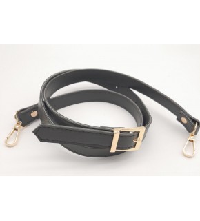 Çanta Aksesuar 120X2 Cm Suni Deri Light Gold Tokalı Haki Renk Çanta Sapı