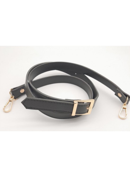 Çanta Aksesuar 120X2 Cm Suni Deri Light Gold Tokalı Haki Renk Çanta Sapı