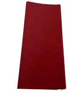 Çanta Aksesuar 120X50 Cm, Bordo Renk Pamuklu Astarlık Kumaş