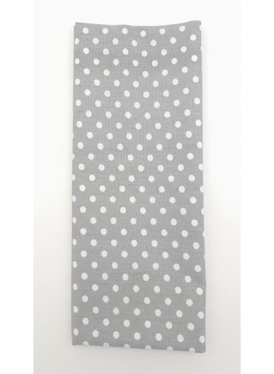 Çanta Aksesuar 120x50 cm Gri Renk Küçük Puantiyeli Pamuklu Astarlık Kumaş No:23 Çanta Aksesuar 120x50 cm Gri Renk Küçük Puantiyeli Pamuklu Astarlık Kumaş No:23