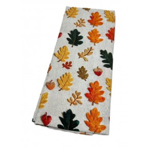 Çanta Aksesuar 120x50 cm Pamuklu Astarlık Kumaş 3 Boyutlu Yaprak Desenli