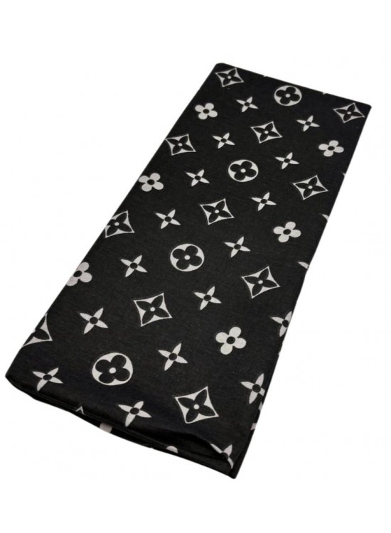 Çanta Aksesuar 120x50 cm Pamuklu Astarlık Kumaş Antrasit Renk Yonca Desen Çanta Aksesuar 120x50 cm Pamuklu Astarlık Kumaş Antrasit Renk Yonca Desen