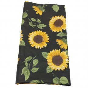 Çanta Aksesuar 120X50 Cm Pamuklu Astarlık Kumaş Ayçiçek Desen