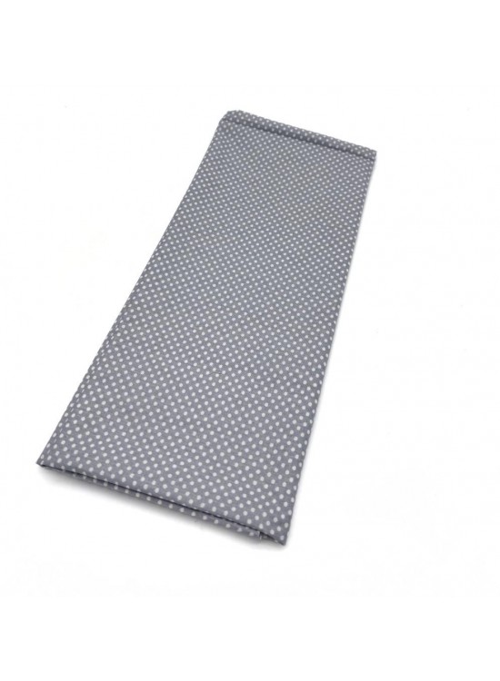 Çanta Aksesuar 120x50 cm Pamuklu Astarlık Kumaş Gri Minik Puantiye Çanta Aksesuar 120x50 cm Pamuklu Astarlık Kumaş Gri Minik Puantiye