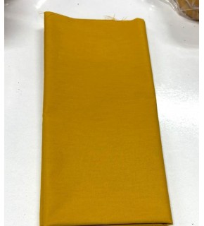 Çanta Aksesuar 120x50 cm Pamuklu Astarlık Kumaş Hardal Sarı