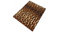 Çanta Aksesuar 120x50 cm Pamuklu Astarlık Kumaş Leopar Desenli Yeni
