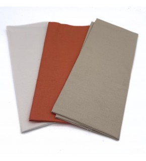 Çanta Aksesuar 120x50  cm Pamuklu Astarlık Kumaş Seti (Krem, Taba, Bej)