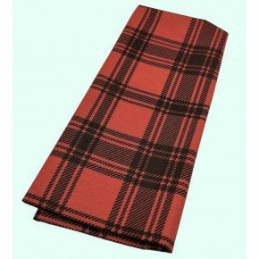 Çanta Aksesuar 120x50 cm Pamuklu Astarlık Kumaş Taba Ekose Desen