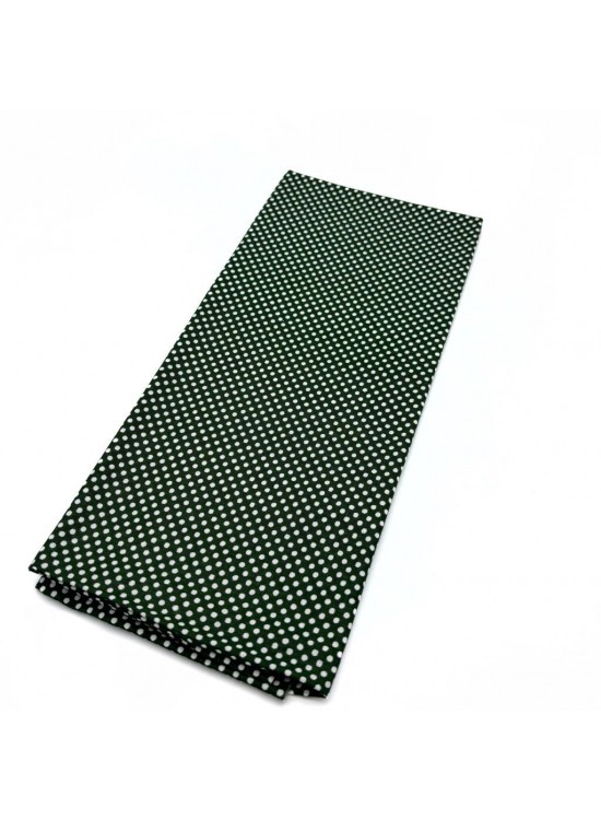 Çanta Aksesuar 120x50 cm Pamuklu Astarlık Kumaş Yeşil Minik Puantiye Çanta Aksesuar 120x50 cm Pamuklu Astarlık Kumaş Yeşil Minik Puantiye