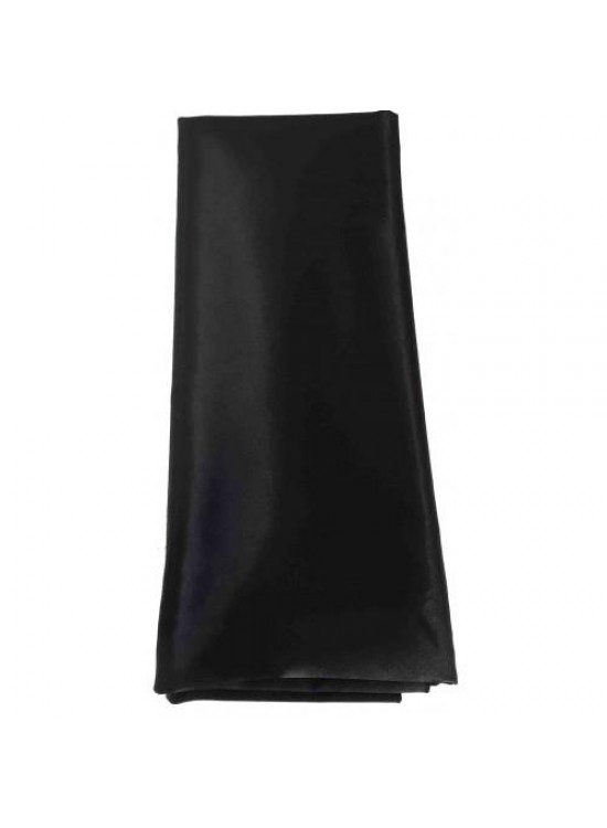 Çanta Aksesuar 120X50 Cm, Siyah Pamuklu Saten Astarlık Kumaş