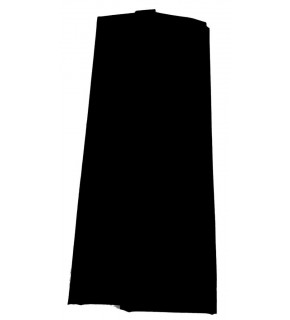 Çanta Aksesuar 120X50 Cm, Siyah Renk Pamuklu Astarlık Kumaş