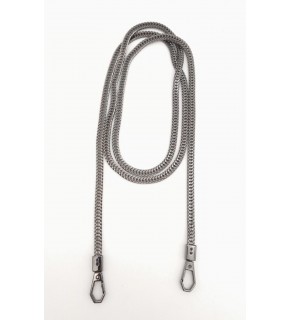 Çanta Aksesuar 125 cm Füme Renk Kancalı Çanta Zinciri