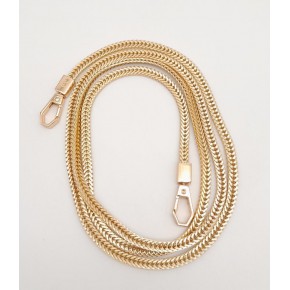 Çanta Aksesuar 125 cm Light Gold Renk Kancalı Çanta Zinciri