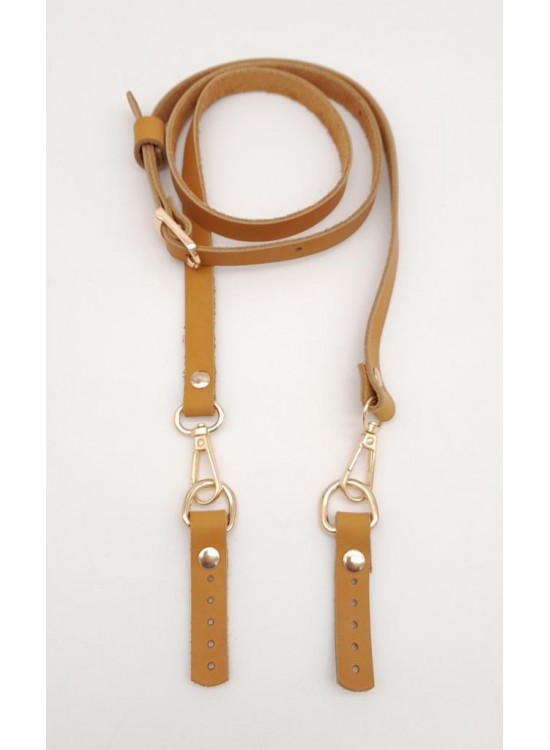 Çanta Aksesuar 130x1.5 cm Açık Taba Gerçek Deri Light Gold Tokalı Çanta Sapı Çanta Aksesuar 130x1.5 cm Açık Taba Gerçek Deri Light Gold Tokalı Çanta Sapı