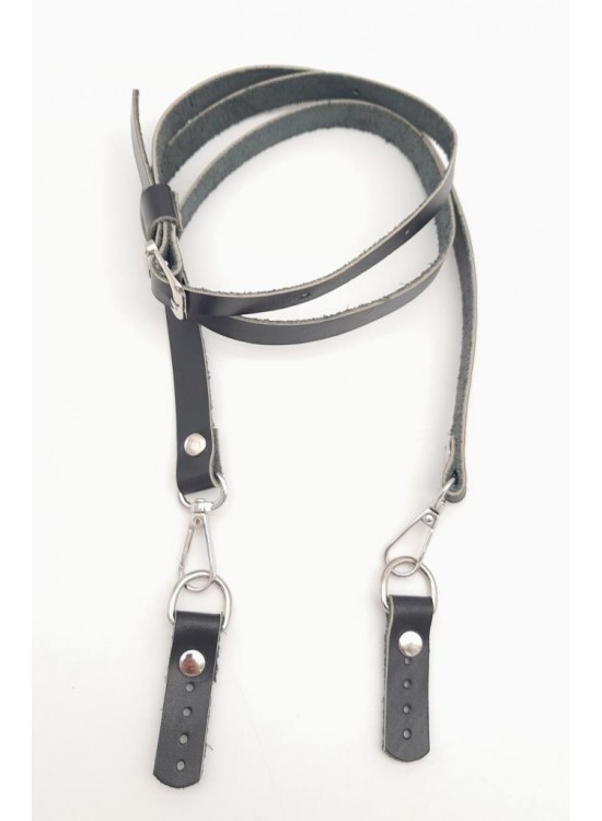 Çanta Aksesuar 130x1.5 cm Siyah Gerçek Deri Gümüş Tokalı Çanta Sapı Çanta Aksesuar 130x1.5 cm Siyah Gerçek Deri Gümüş Tokalı Çanta Sapı