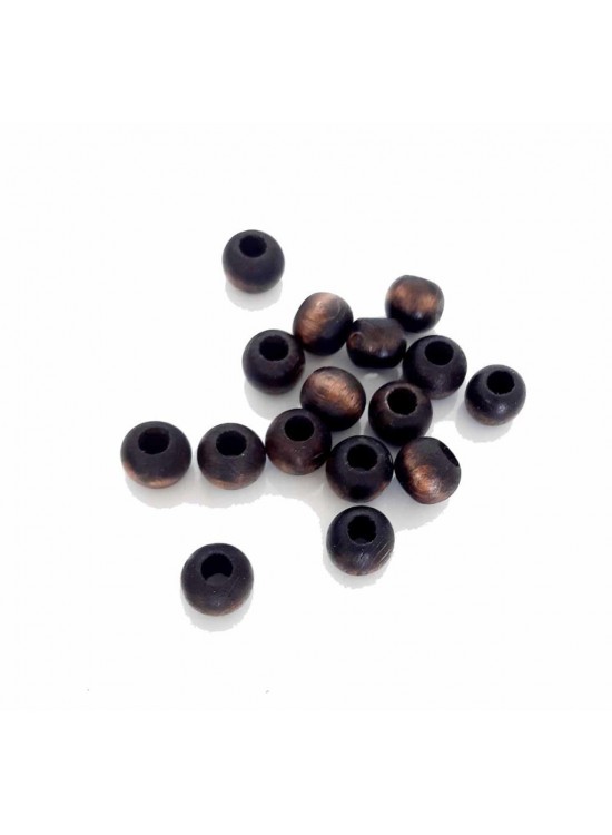 Çanta Aksesuar 14 Mm 10 Adet Koyu Renk Ahşap Yuvarlak Boncuk Çanta Aksesuar 14 Mm 10 Adet Koyu Renk Ahşap Yuvarlak Boncuk