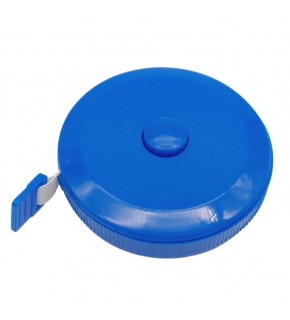 Çanta Aksesuar 150 cm Çek Bırak Metre Mezura Mavi Renk