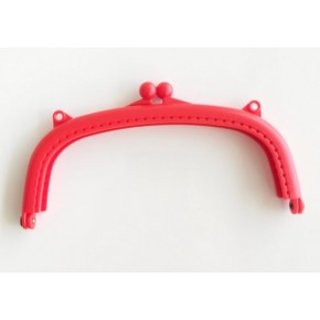 Çanta Aksesuar 16 Cm Plastik Cüzdan Klipsi Kırmızı