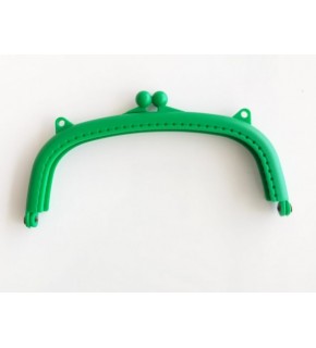 Çanta Aksesuar 16 Cm Plastik Cüzdan Klipsi Yeşil