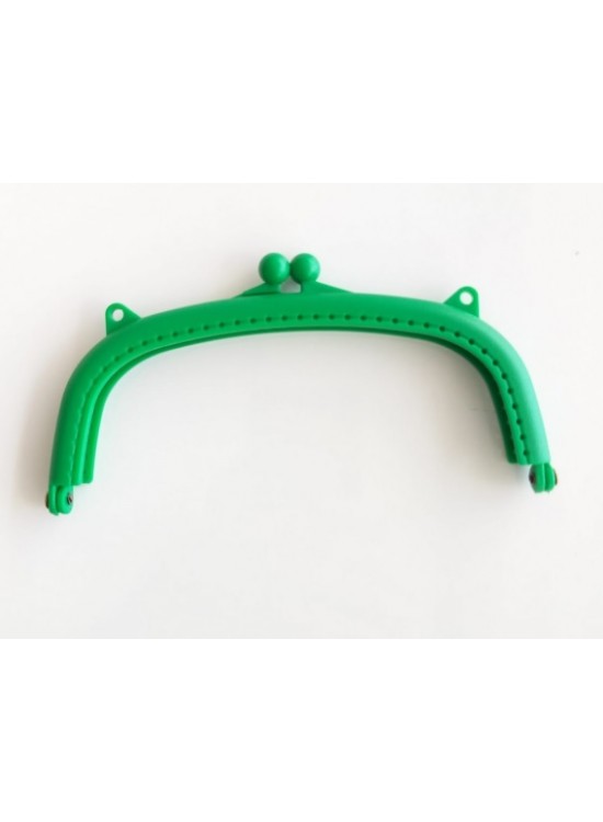 Çanta Aksesuar 16 Cm Plastik Cüzdan Klipsi Yeşil