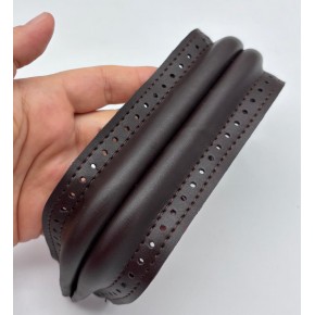 Çanta Aksesuar 16 cm Suni Derili Kahve Renk Gizli Çanta Bursu