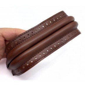 Çanta Aksesuar 16 cm Suni Derili Taba  Renk Gizli Çanta Bursu