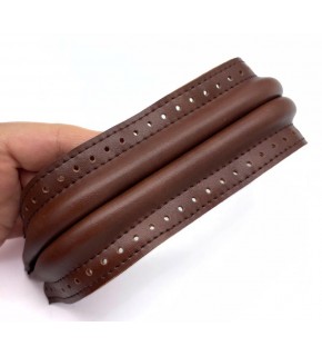 Çanta Aksesuar 16 cm Suni Derili Taba  Renk Gizli Çanta Bursu