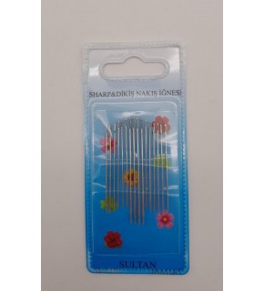 Çanta Aksesuar 16 Lı Dikiş Nakış İğnesi