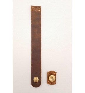 Çanta Aksesuar 18x2,3 cm Crazy Oil Hardal Sarı Gerçek Deri Düz Çanta Kapağı Antik Metalli