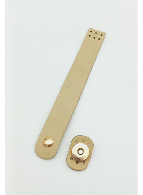 Çanta Aksesuar 18x2,3 cm Ham (Doğal) Renk Gerçek Deri Düz Çanta Kapağı Light Gold Metalli Çanta Aksesuar 18x2,3 cm Ham (Doğal) Renk Gerçek Deri Düz Çanta Kapağı Light Gold Metalli