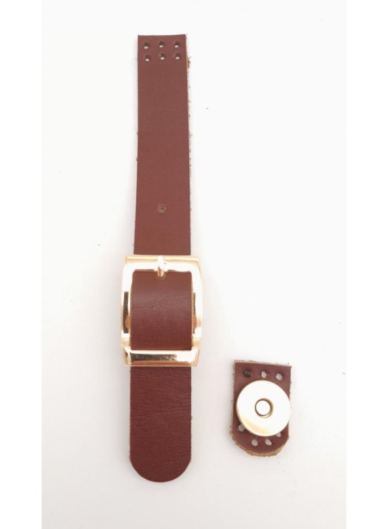 Çanta Aksesuar 18x2 cm Kızıl Kahve Renk Gerçek Deri Tokalı Çanta Kapağı Light Gold Metalli Çanta Aksesuar 18x2 cm Kızıl Kahve Renk Gerçek Deri Tokalı Çanta Kapağı Light Gold Metalli