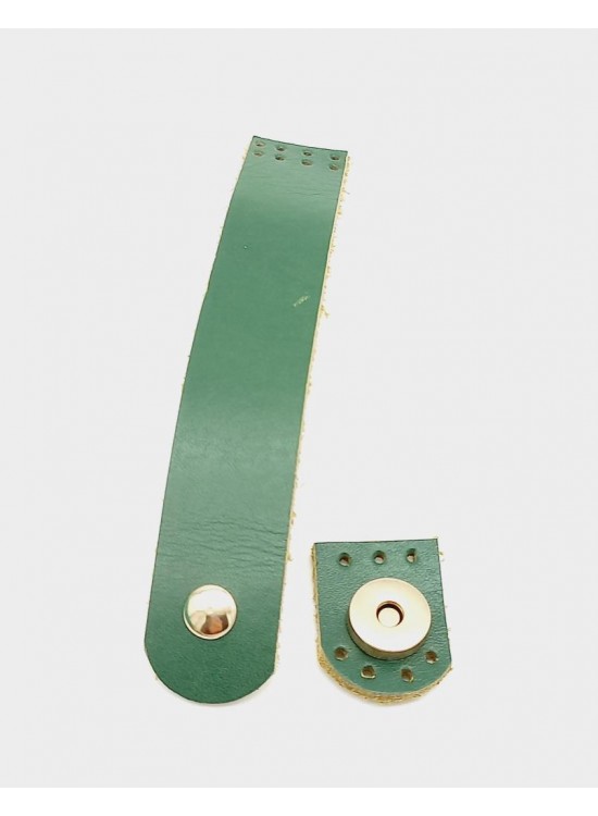 Çanta Aksesuar 18x3 cm Yeşil Gerçek Deri Düz Çanta Kapağı Light Gold Metalli Çanta Aksesuar 18x3 cm Yeşil Gerçek Deri Düz Çanta Kapağı Light Gold Metalli