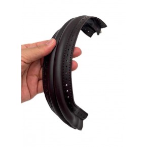 Çanta Aksesuar 19 Cm Oval Koyu Kahve Renk Derili Gizli Çanta Bursu