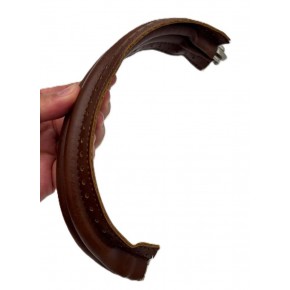 Çanta Aksesuar 19 Cm Oval Taba Renk Derili Gizli Çanta Bursu