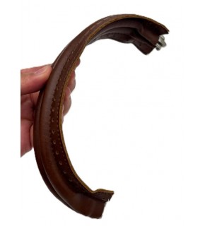 Çanta Aksesuar 19 Cm Oval Taba Renk Derili Gizli Çanta Bursu