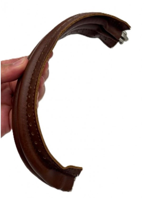 Çanta Aksesuar 19 Cm Oval Taba Renk Derili Gizli Çanta Bursu