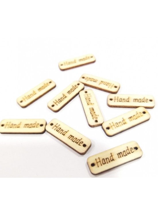 Çanta Aksesuar 1X3 Cm Ahşap Etiket 1 Adet No:4 Çanta Aksesuar 1X3 Cm Ahşap Etiket 1 Adet No:4