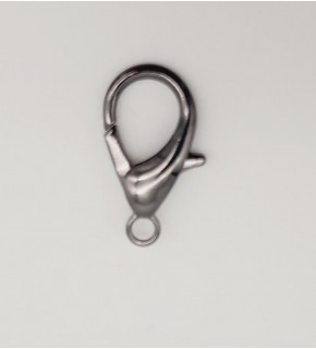 Çanta Aksesuar 2.3 Cm Füme Renk Zincir Uç Kancası 1 Adet