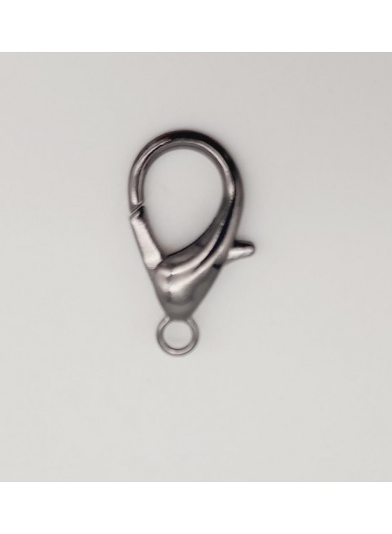 Çanta Aksesuar 2.3 Cm Füme Renk Zincir Uç Kancası 1 Adet