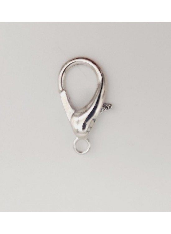 Çanta Aksesuar 2.3 Cm Gümüş Renk Zincir Uç Kancası 1 Adet