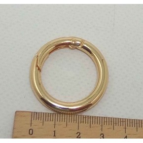 Çanta Aksesuar 2.5 Cm Gold Yaylı Halka