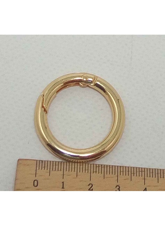 Çanta Aksesuar 2.5 Cm Gold Yaylı Halka