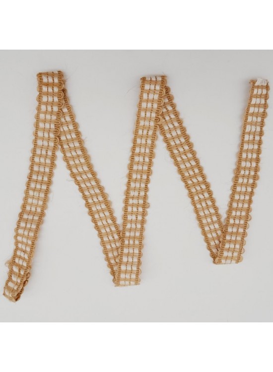 Çanta Aksesuar 2.5 cm Jüt Şerit Süs 1 metre No:17 Çanta Aksesuar 2.5 cm Jüt Şerit Süs 1 metre No:17