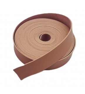 Çanta Aksesuar 2.5 Cm Şerit Suni Deri Pudra Renk 1 metre