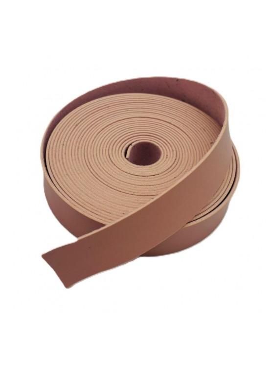 Çanta Aksesuar 2.5 Cm Şerit Suni Deri Pudra Renk 1 metre