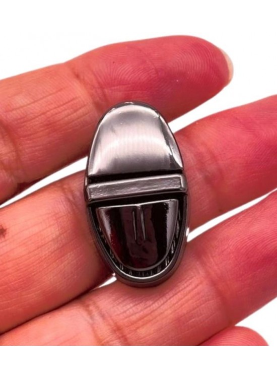 Çanta Aksesuar 2.5x1.5 cm Mini Füme Renk Çanta Kilidi Çanta Aksesuar 2.5x1.5 cm Mini Füme Renk Çanta Kilidi