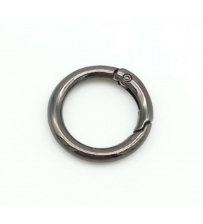 Çanta Aksesuar 2 Cm Füme Yaylı Halka 1 Adet