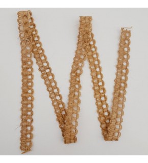 Çanta Aksesuar 2 cm Jüt Şerit Süs 1 metre No:19